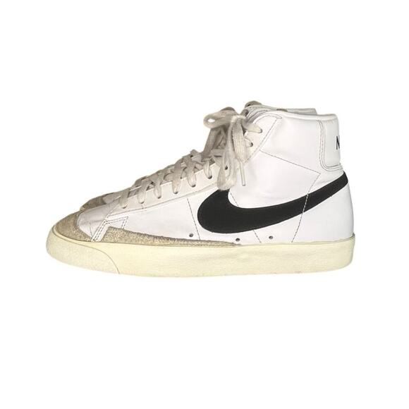 Nike Blazer Mid '77 Vintage White/Black Sneakers~ Men Size 9.5 - Picture 1 of 6